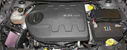 The 2014-2016 Jeep Cherokee 3.2L K&N intake includes an application specific air filter heat shield