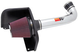 K&N Air Intake System for 2009 through 2014 Chevrolet (Chevy) or GMC truck and SUV
