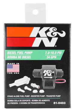 K&N 81-0401 Fuel Pump 