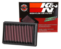 K&N filter and box