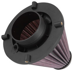 K&N filters are covered by the company's Million Mile Warranty. See website for details.