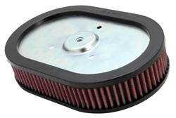 Replacement Air Filter for some 2009, 2010, 2011, 2012. 2013, 2014, 2015 and 2016 Harley Davidson equipped with Screamin' Eagle Ventilator Performance System