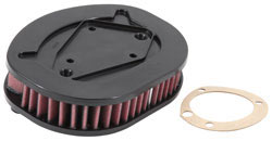 K&N air filter number HD-1212 is engineered to increase airflow and fit inside the stock 2012-2016 Harley-Davidson® Sportster® Seventy-Two® air cleaner without modifications