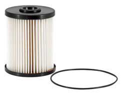 High-performance cellulose glass media used in the K&N diesel pickup replacement fuel filter
