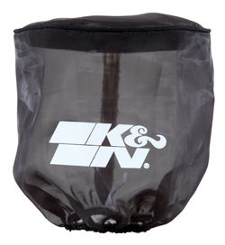 K&N Drycharger air filter wraps, like PL-3214, will prevent splashes of water or mud from saturating a K&N air filter while adding very little restriction