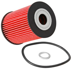 The K&N PS-7035 Cartridge Oil Filter for the 2015 and 2016 Hyundai Genesis.