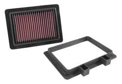 Washable and reusable K&N air filter for 2014, 2015 and 2016 Suzuki DL1000 V-Strom models