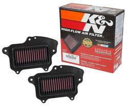 K&N SU-1409 filter product and box for the Suzuki Boulevard 1500 