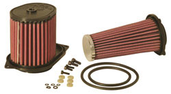 K&N provides to air filters in one kit SU-7086 for the Suzuki Boulevard