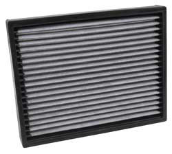 K&N replacement cabin air filter for 2010-2012 Ford Fusion 2.5L, 3.0L, and 3.5L models as well as the Mercury Milan, or Lincoln MKZ