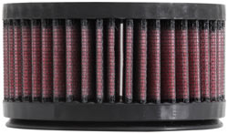 Side view of the K&N Air Filter for the Yamaha XV250