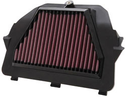 Replacement air filter for Yamaha YZF R6 Sport Bike