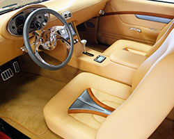 ZZ572 powered 1969 Chevy Camaro custom leather interior