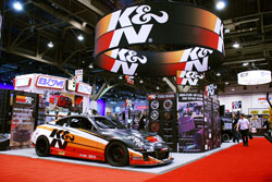 2009 SEMA (Specialty Equipment Market Association) Show featured K&N's Infiniti G35