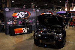 K&N Booth at the Spocom Long Beach Supershow