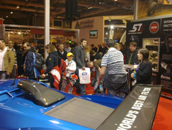 K&N booth at the 2010 Autosport International Show
