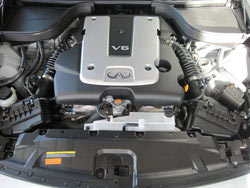 K&N Replacement Panel Air Filter installed in a Nissan VQ