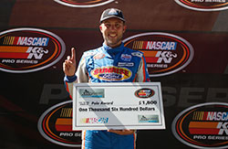 Ryan Partridge won the pole at Utah Motorsports Campus
