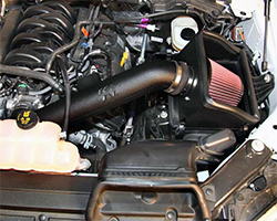 Molded K&N air intake for 2015 Ford F-150 5.0L