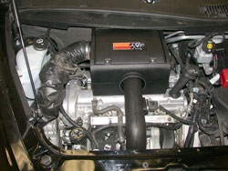 K&N Air Intake Installed in 2006 Chevrolet Chevy HHR 2.4 liter engine