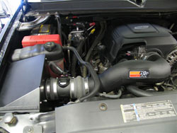 K&N Air Intake 57-3058 Installed in 2007 GMC Yukon with a 5.3 liter V8 engine