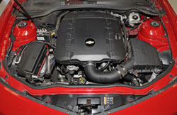 K&N Intake designers retained the factory airbox maintaining all factory connections, including stock emissions control equipment, to create a 50-state street legal 2010-2014 Camaro intake