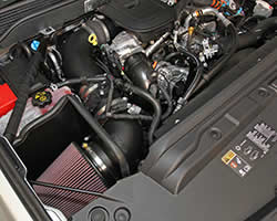 K&N Performance Air Intake Kit 57-3077 with Lifetime Red Oiled Filter for 2011-2014 Chevrolet Silverado 2500 HD/3500 HD GMC Sierra 6.6L Duramax V8 Diesel 