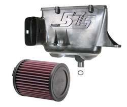 K&N 57S-9505 air intake system upgrades the VW Polo 6R
