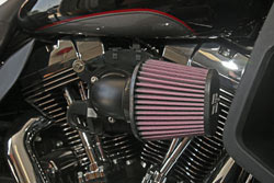 K&N Harley Davidson Air Intake 63-1131 Installed