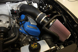 K&N Air Intake Installed on a 2011 Ford Mustang Shelby GT500 5.4L
