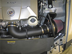 K&N Air Intake installed on 2007 Cadillac CTS-V 6.0L V8