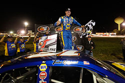 Todd Gilliland won race at Meridian Speedway in Idaho