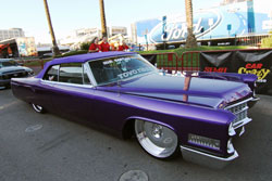 I have been into cars all my life. My dad was into it. I just took this 1966 Cadillac DeVille to the next level for SEMA
