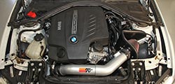 BMW 335i Engine Bay with K&N Air Intake