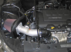 K&N Air Intake Installed on 2011 to 2016 Chevy Cruze 1.4L Turbo