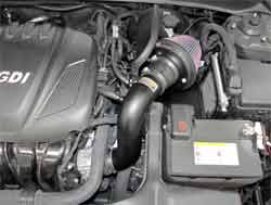 K&N Air Intake Installed on 2011 Hyundai Sonata 2.4L GDI