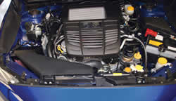 K&N Air Intake System in the Subaru WRX