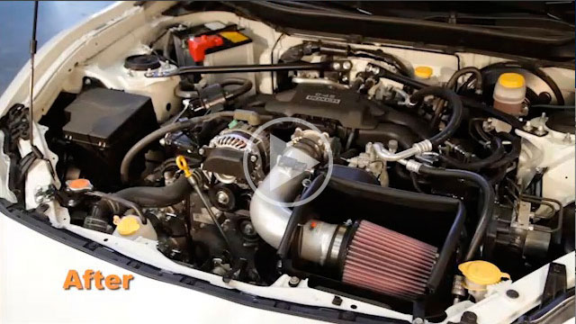 K&N 69-8619TS Air Intake Installation Video for 2013 to 2016 Subaru BRZ / Scion FR-S 2.0L and 2012 to 2016 Toyota GT86 2.0L