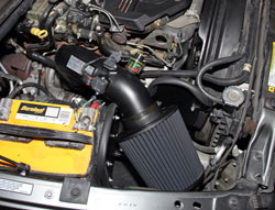 K&N Air Intake under the hood of Dodge Ram 3500 Pickups