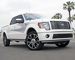 2012 Ford F150 Harley-Davidson edition pickup with a 6.2L V8 engine