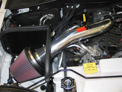 K&N Air Intake 77-1559KP Installed in 2008 Jeep Liberty 3.7L engine