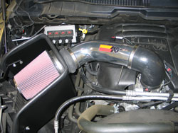 K&N Air Intake Installed on 2009-2016 Dodge Ram 1500 V8 5.7L