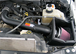 Air Intake installed on 2008 F250 Super Duty 5.4 liter V8