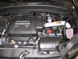 K&N 77-3515KP Air Intake Installed on a Honda Ridgeline