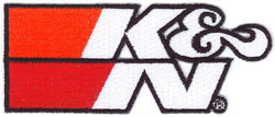embroidered K&N patch