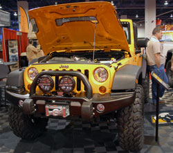 AEV specializes in Jeep aftermarket parts and their work has been displayed on the limited edition Call of Duty Jeep Wrangler.