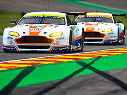 The Aston Martin Racing #97 Vantage GTE finished fifth in the 6 Hours of Spa GTE Pro class