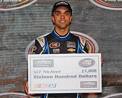Rico Abreu captured his second Coors Light Pole Award in a row at Columbus Motor Speedway