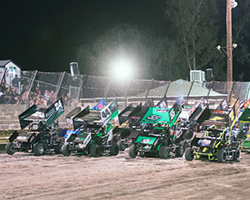 Jake Andreotti started the final round of the 2015 California Speedweek off on a good foot by qualifying fastest in the number 7P K&N filters equipped Super 600 micro sprint car