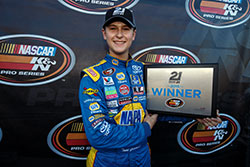 Todd Gilliland won pole at Douglas County Speedway